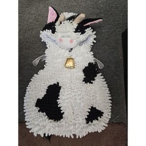 Going Wild Infant Cow Costume With Shoe Covers 6-9 Months